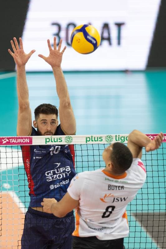 Volleyball. PlusLiga. Jastrzebski Wegiel - Grupa Azoty ZAKSA Kedzierzyn-Kozle. 03.05.2023