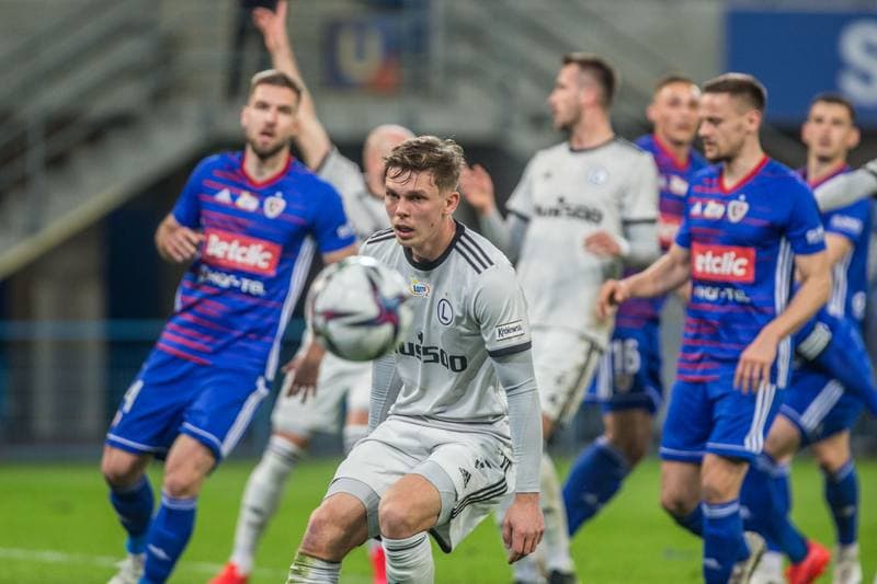 Football. PKO BP Ekstraklasa. Piast Gliwice - Legia Warsaw. 21.04.2021