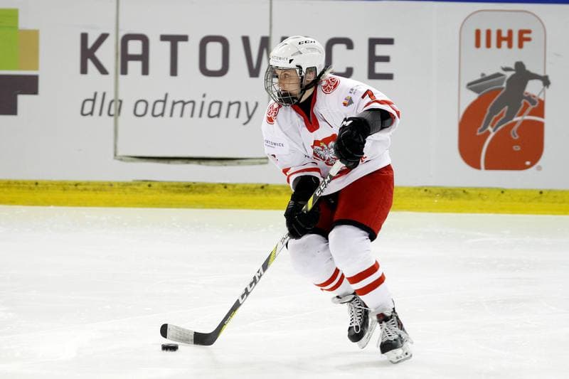 Ice Hockey. Women's World Championship. Poland - Slovakia. 08.04.2017