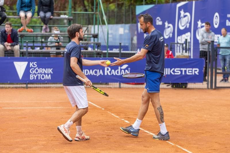Tennis. Lotto SuperLiga. Gornik Bytom - Kubala Ustron. 14.05.2023