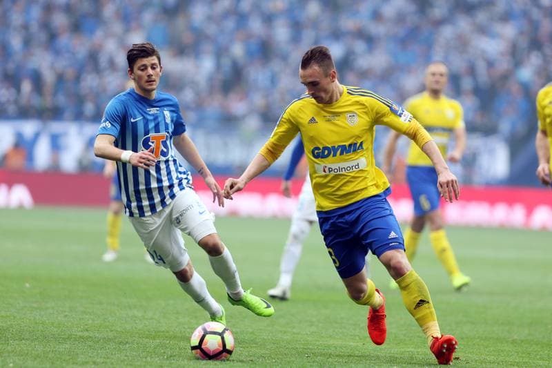 Football. Polish Cup. Lech Poznan - Arka Gdynia. 02.05.2017