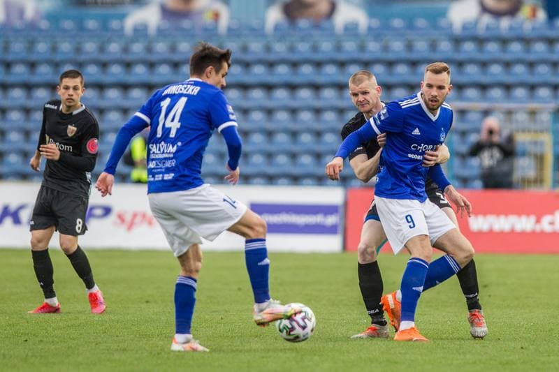 Football. III Liga. Ruch Chorzow - Polonia Bytom. 24.04.2021