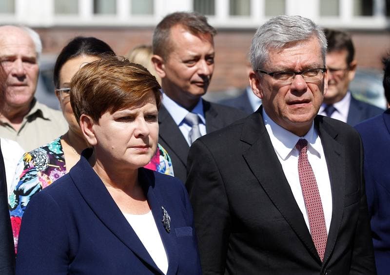 Beata Szydlo. Press Conference. 26.08.2015