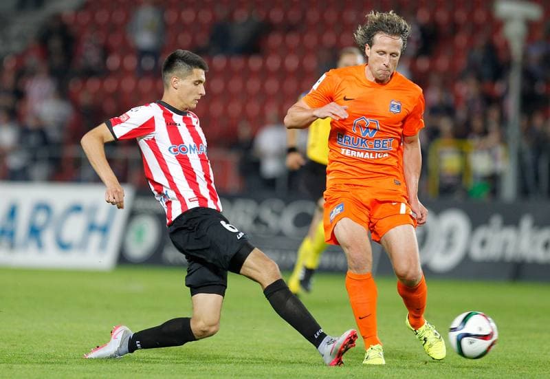 Football. PKO BP Ekstraklasa. Cracovia Krakow - Termalica Bruk Bet Nieciecza. 12.09.2015