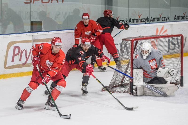 Ice Hockey. Poland national team. Training. 02.05.2021