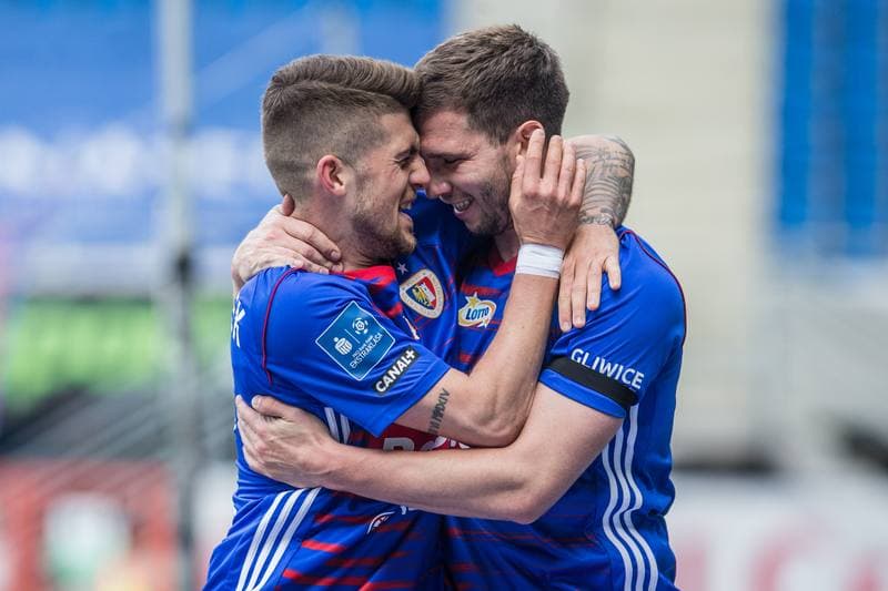 Football. PKO BP Ekstraklasa. Piast Gliwice - Podbeskidzie Bielsko-Biala. 03.05.2021