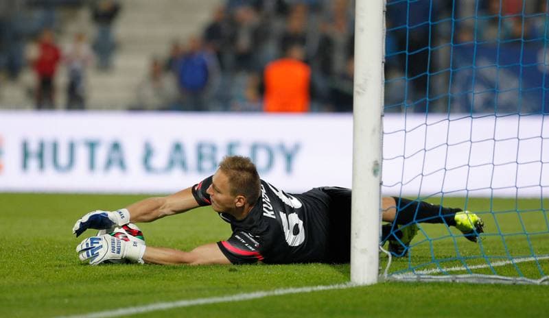 Football. T-Mobile Ekstraklasa. Ruch Chorzow - Pogon Szczecin. 06.03.2015