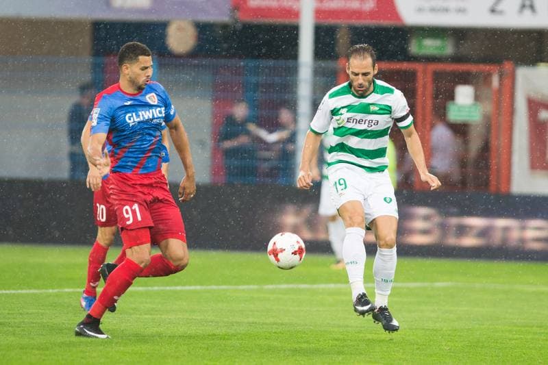 Football. Lotto Ekstraklasa. Piast Gliwice - Lechia Gdansk. 11.09.2017