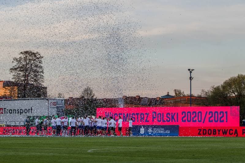 Football. PKO BP Ekstraklasa. Rakow Czestochowa - Piast Gliwice. 10.05.2021