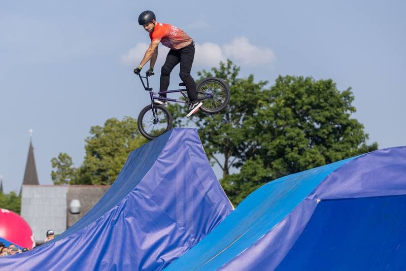 BMX. European Games 2023. Men's Park Final. 22.06.2023