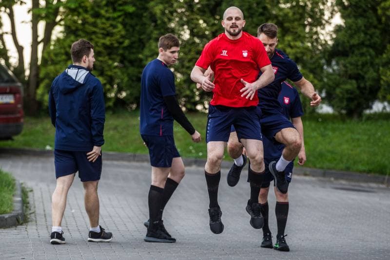 Ice Hockey. Poland national team. Training. 12.05.2021