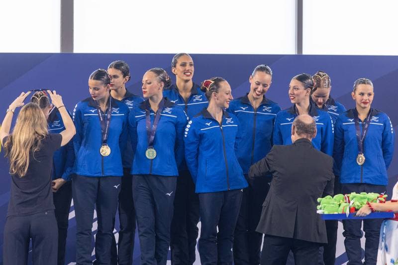Artistic Swimming. European Games. Team Free Routine Combination. 23.06.2023