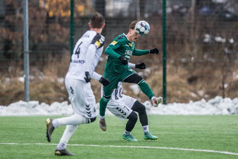 Football. Sparing. Zaglebie Sosnowiec - Sandecja Nowy Sacz. 28.01.2022