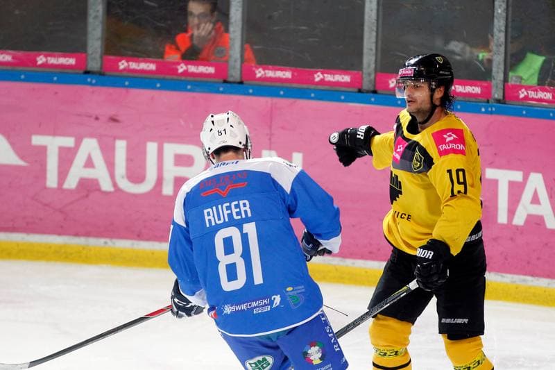 Ice Hockey. Tauron Hokej Liga. Tauron KH GKS Katowice - Unia Oswiecim. 30.01.2018