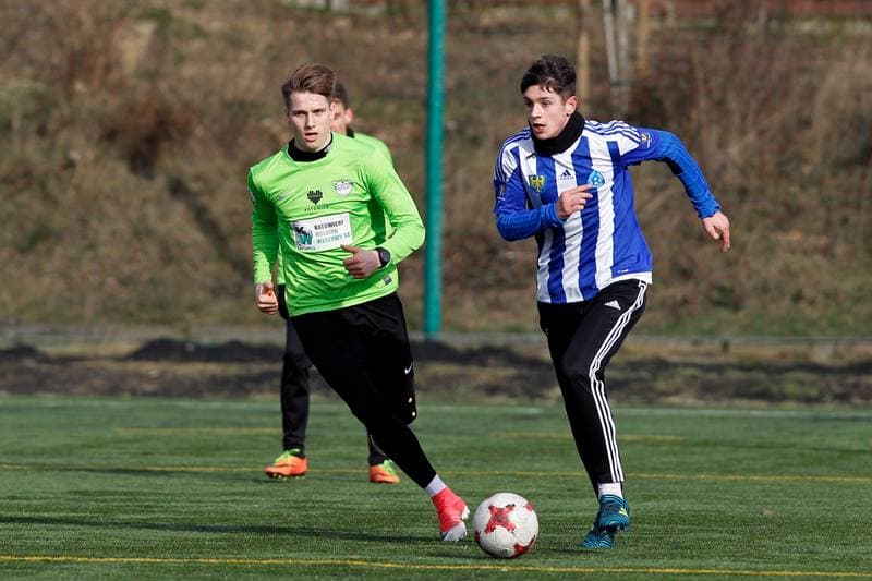 Football. Sparing. Ruch Chorzow - Rozwoj Katowice. 31.01.2018