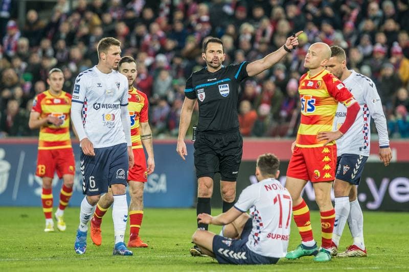 Football. PKO BP Ekstraklasa. Gornik Zabrze - Jagiellonia Bialystok. 14.02.2022