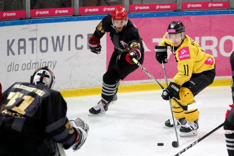 Ice Hockey. Polska Hokej Liga. Tauron KH GKS Katowice - Comarch Cracovia. 12.03.2018