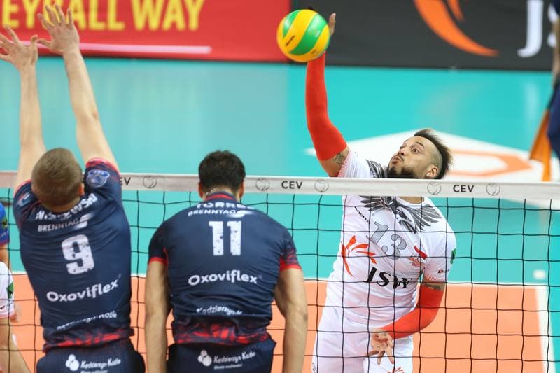 Volleyball. CEV Champions League. Jastrzebski Wegiel - ZAKSA Kedzierzyn-Kozle. 14.03.2018