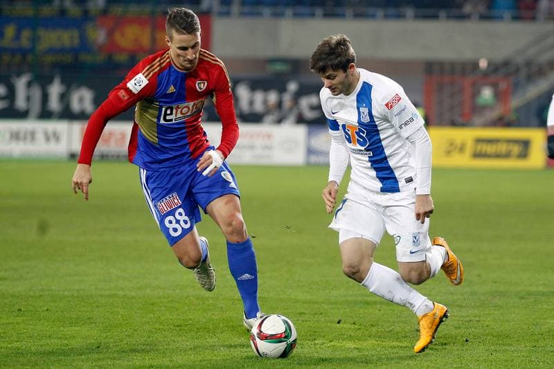 Football. PKO BP Ekstraklasa. Piast Gliwice - Lech Poznan. 20.12.2015