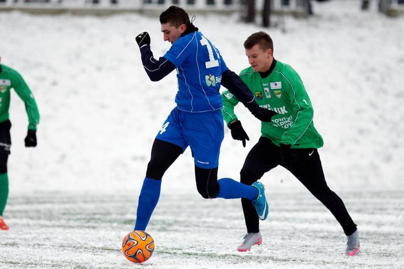 Football. Sparing. Podbeskidzie Bielsko Biala - Rozwoj Katowice. 16.01.2016