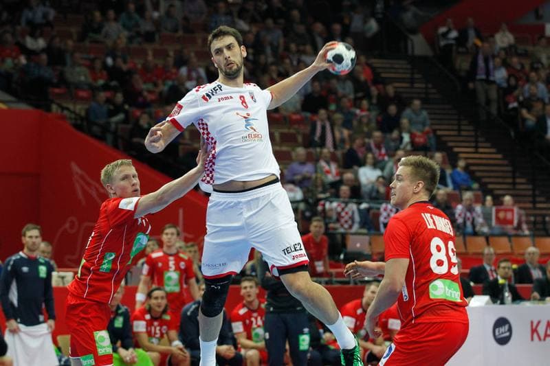 Handball. EHF Euro 2016. Norway - Croatia. 17.01.2016