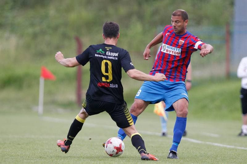 Football. Playoff for III Liga. Polonia Bytom - Ruch Radzionkow. 16.06.2018