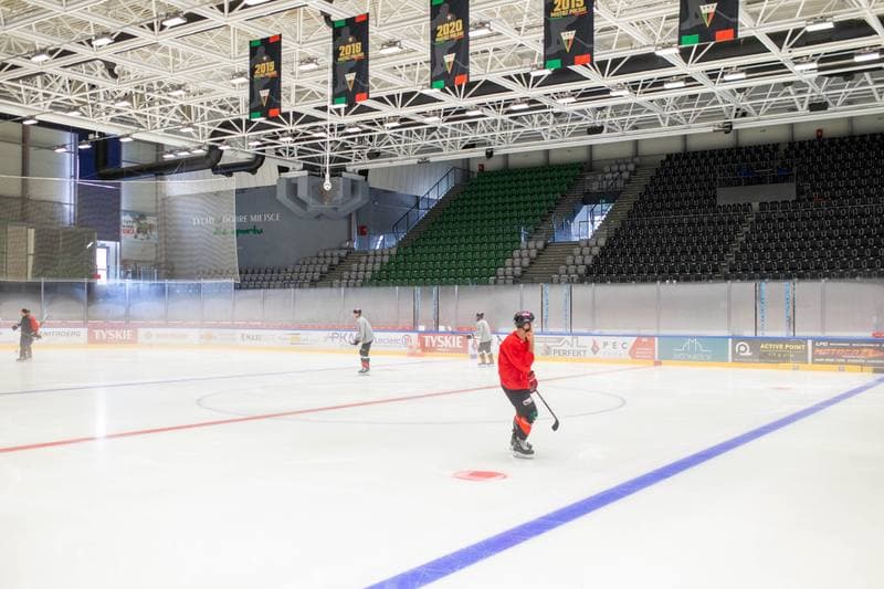Ice Hockey. GKS Tychy. Training. 24.07.2023