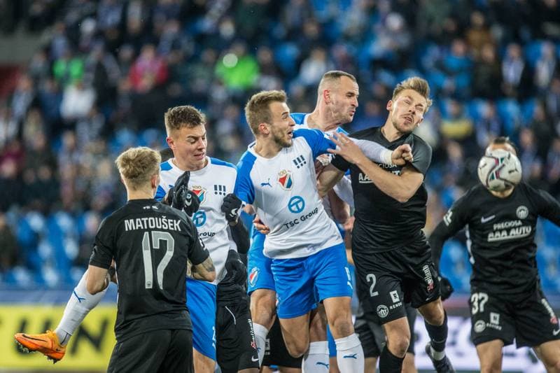 Football. Fortuna:Liga. Banik Ostrava - Slovan Liberec. 05.03.2022