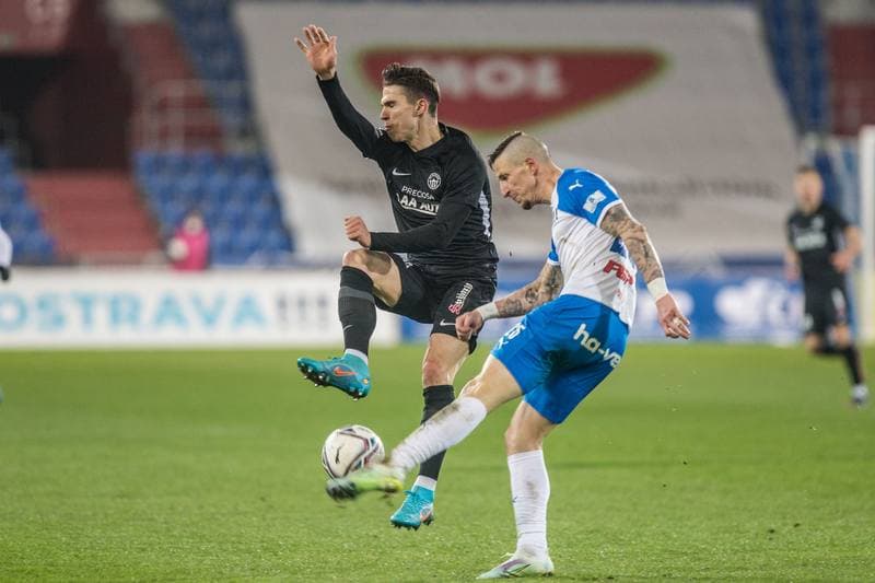 Football. Fortuna:Liga. Banik Ostrava - Slovan Liberec. 05.03.2022