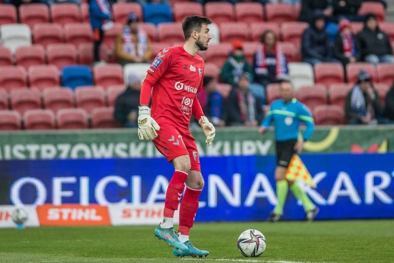 Football. PKO BP Ekstraklasa. Gornik Zabrze - Cracovia Krakow. 06.03.2022
