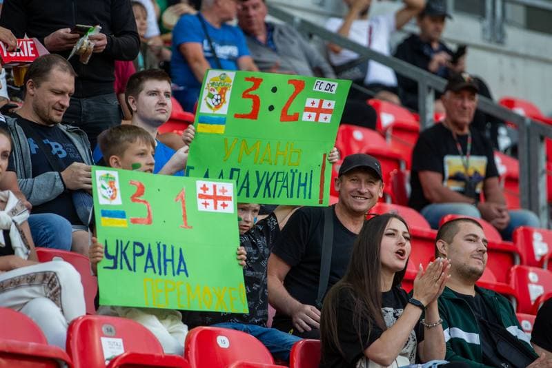 Football. UEFA Conference League. Vorskla Poltava - Dila Gori. 27.07.2023