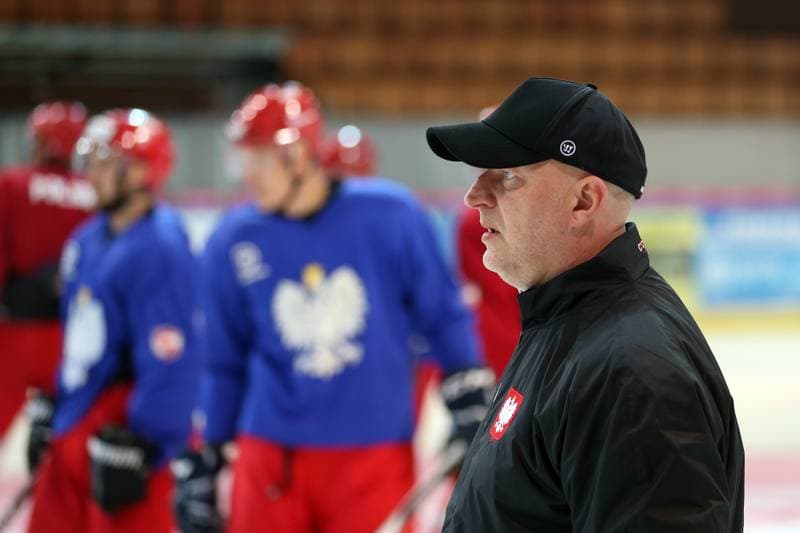 Ice Hockey. Poland national team. Training. 20.08.2018