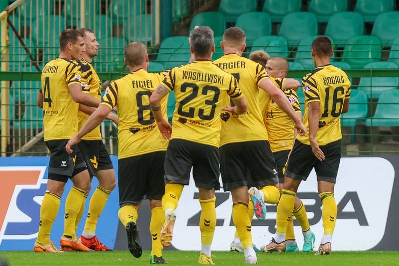 Football. Fortuna I Liga. GKS Katowice - Chrobry Glogow. 31.07.2023