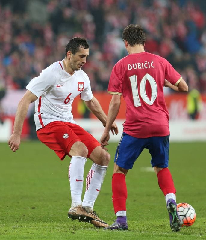 Football. International Friendly Match. Poland - Serbia. 23.03.2016