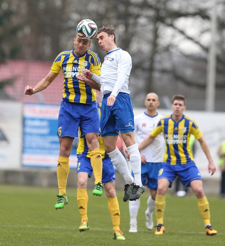 Football. I Liga. MKS Kluczbork - Arka Gdynia. 26.03.2016
