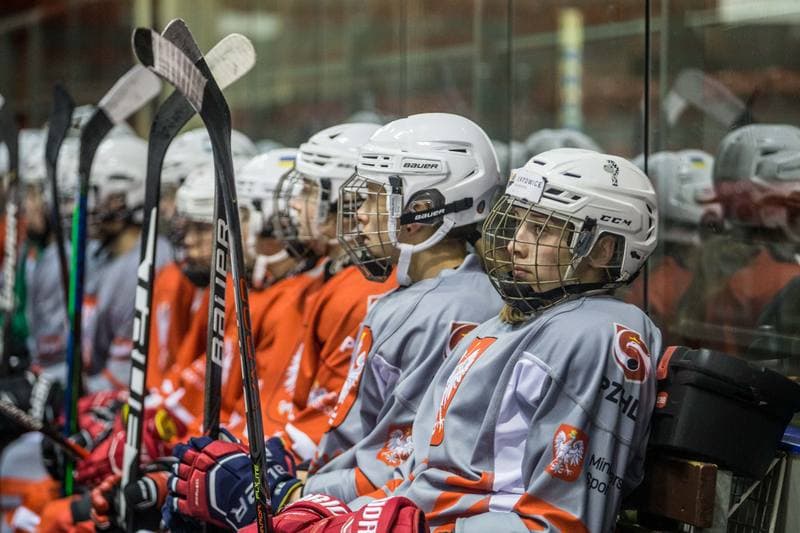 Ice Hockey. Poland national team. Training. 31.03.2022