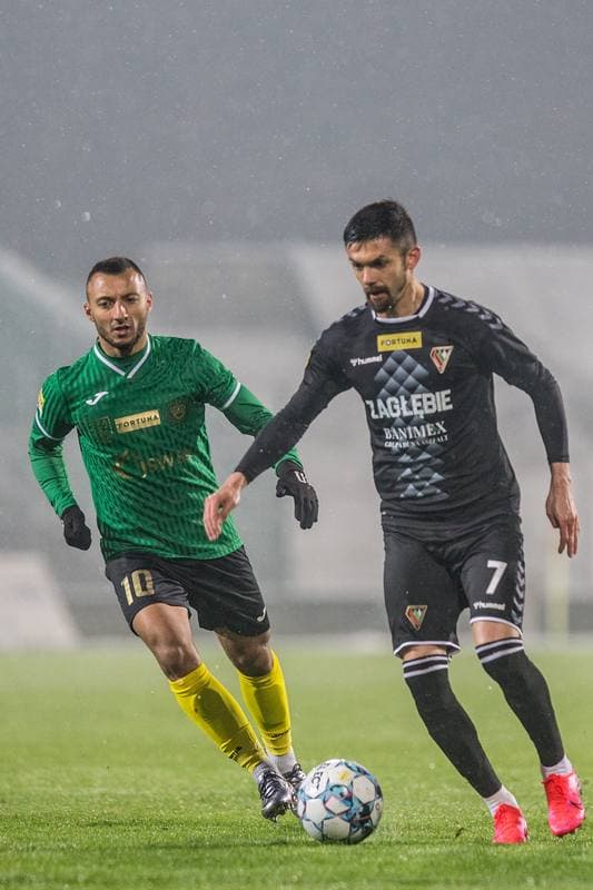 Football. Fortuna I Liga. Zaglebie Sosnowiec - GKS Jastrzebie. 02.04.2022