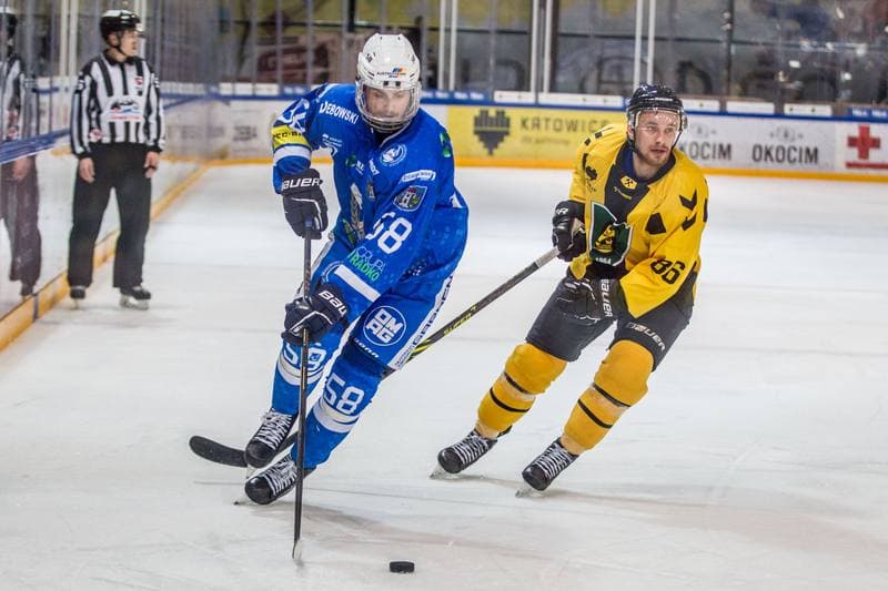 Ice Hockey. Polska Hokej Liga. GKS Katowice - Re-Plast Unia Oswiecim. 04.04.2022