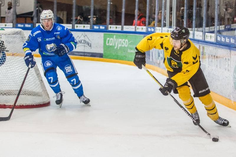 Ice Hockey. Polska Hokej Liga. GKS Katowice - Re-Plast Unia Oswiecim. 04.04.2022