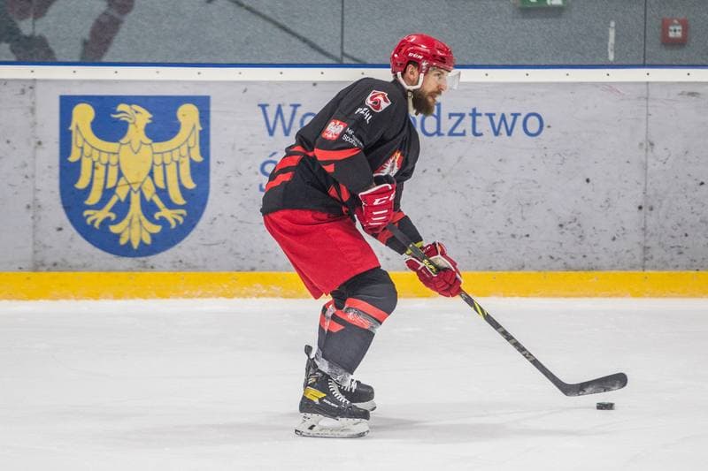 Ice Hockey. Poland national team. Training. 06.04.2022