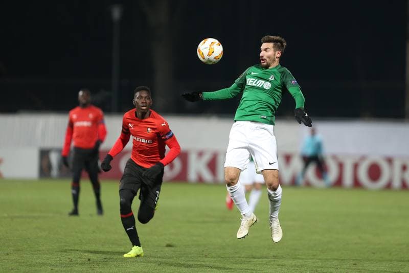 Football. UEFA Europa League. FK Jablonec - Stade Rennais FC. 29.11.2018