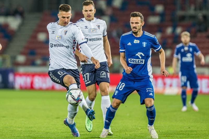 Football. PKO BP Ekstraklasa. Gornik Zabrze - Wisla Plock. 02.10.2021