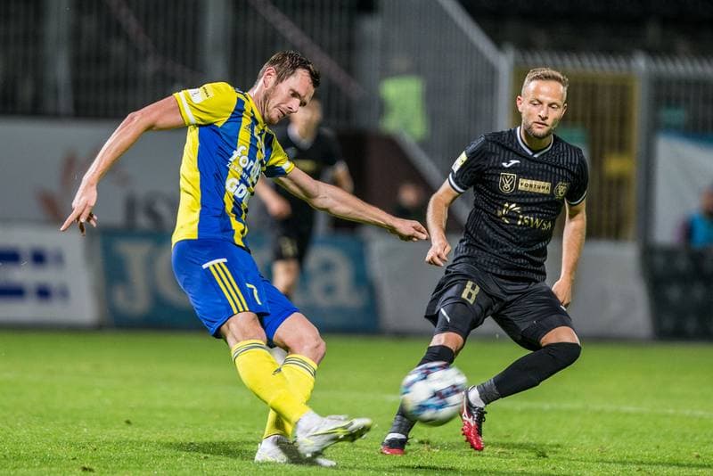 Football. Fortuna I Liga. GKS 1962 Jastrzebie - Arka Gdynia. 04.10.2021
