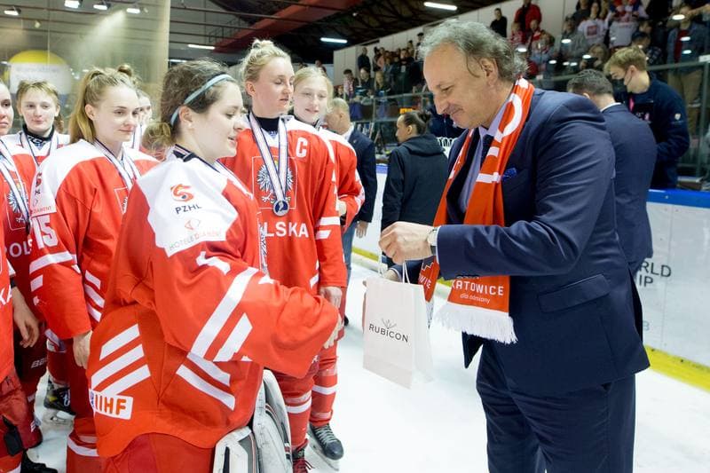 Ice Hockey. Women's World Championship Division 1B. Poland - China. 14.04.2022