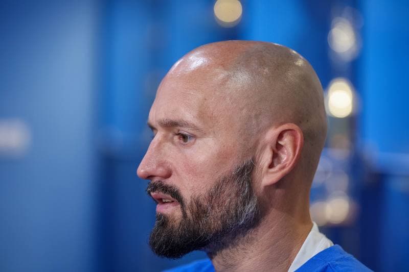 Football. Ruch Chorzow. Press Conference. 24.08.2023