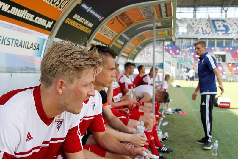 Football. Sparing. Gornik Zabrze - Karpaty Lwow. 11.07.2016