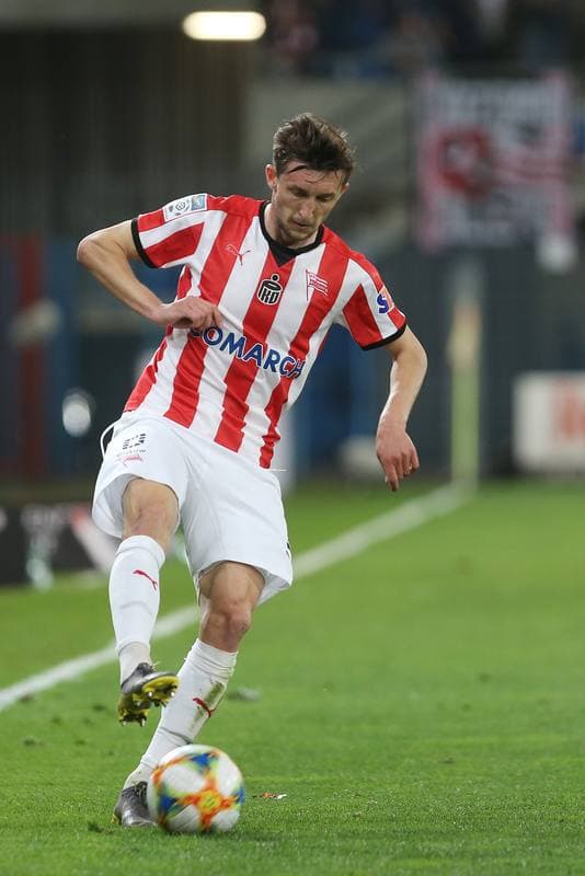 Football. Lotto Ekstraklasa. Piast Gliwice - Cracovia Krakow. 26.04.2019