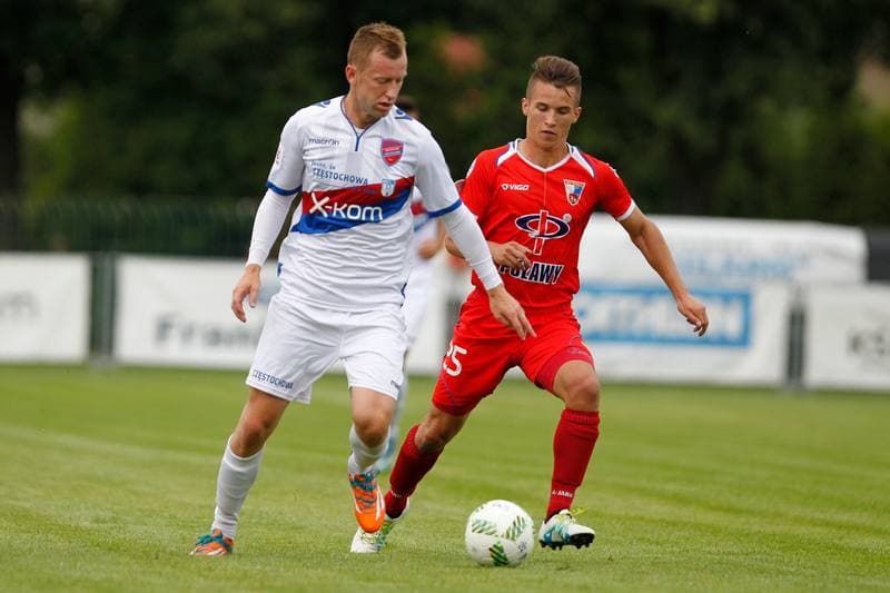 Football. Polish Cup. Rakow Czestochowa - Wisla Pulawy. 15.07.2016