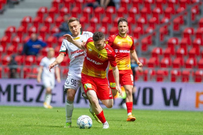 Football. Fortuna I Liga. GKS Tychy - Korona Kielce. 22.05.2022