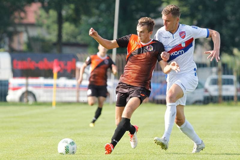 Football. Polish Cup. Rakow Czestochowa - Chrobry Glogow. 23.07.2016